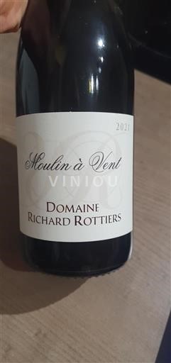Beaujolais Moulin-à-vent Domaine Richard Rottiers 2021