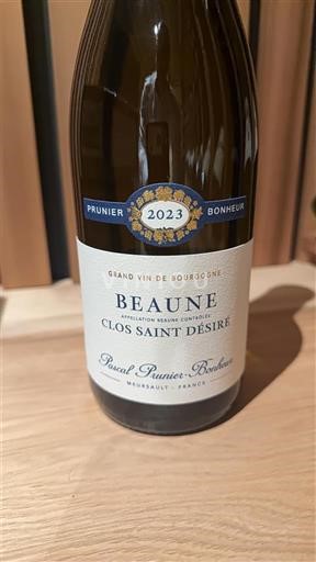Bourgogne Beaune Pascal Prunier-Bonheur Clos Saint Désiré 2023