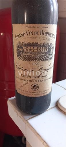 Burdeos Côtes-de-bourg Château Bousquet 1990