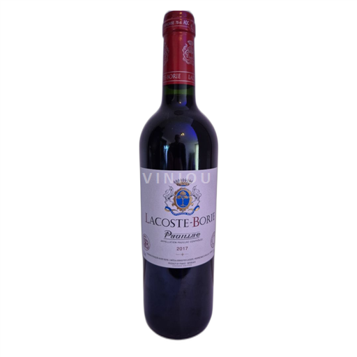 Bordeaux Pauillac Château Grand-Puy-Lacoste Lacoste Borie 2017