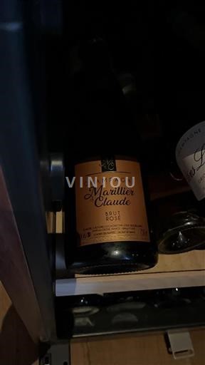 Champaña Champán Marillier Claude Brut Rosé Sin añada
