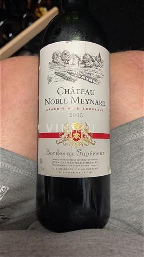Bordeaux Bordeaux Supérieur Château Noble Meynard 2005