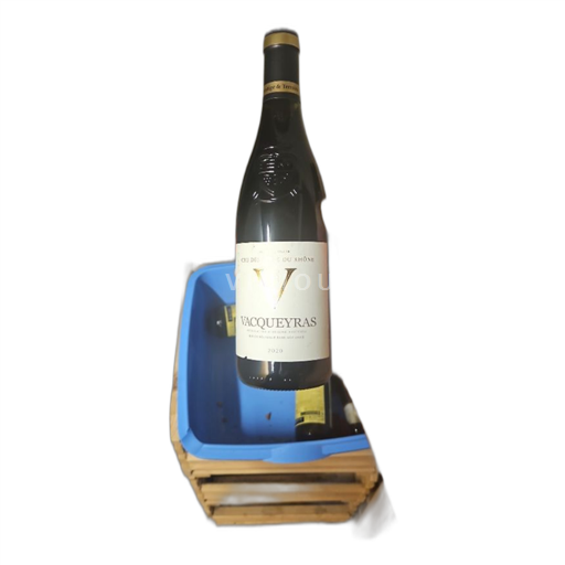 Vin Rouge sec Les Artisans Vignerons 2020 France Vallée du Rhône Vacqueyras AOC