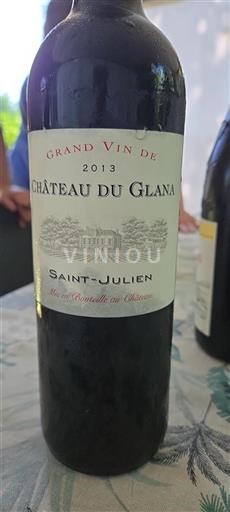 Burdeos Saint-Julien Château Glana 2013