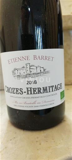 Rhônetal Crozes-Hermitage Etienne Barret 2018