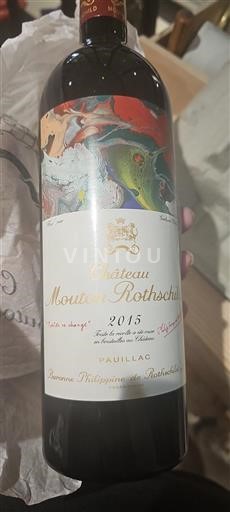 Burdeos Pauillac Château Mouton Rothschild 2015