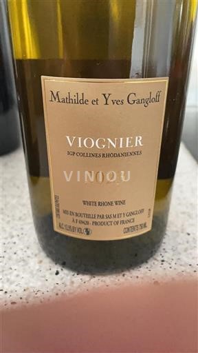 Alpen und Rhônetal Rhodanische Hügellandschaft Mathilde et Yves Gangloff Viognier 2023