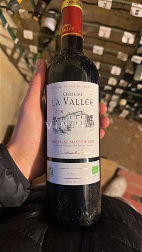 Burdeos Montagne-Saint-Émilion Château La Vallée 2018