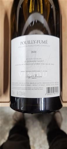 Loiredalen Pouilly-fumé Domaine Saget 2020