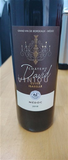 Bordeaux Médoc Château David Isabelle 2018
