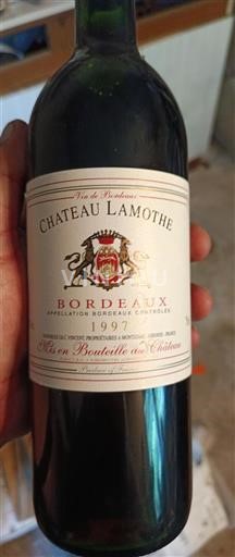 Bordeaux Château Lamothe 1997