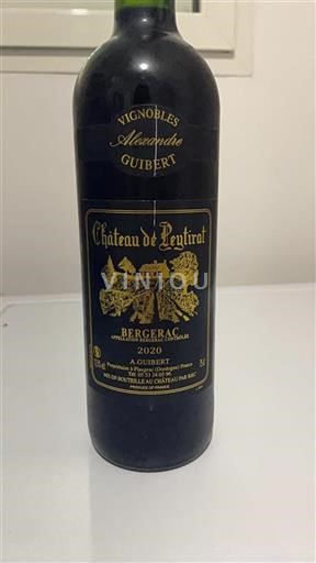 Sydväst Bergerac Château Peytirat 2020