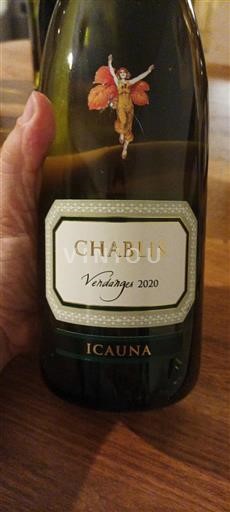 Borgogna Chablis Icauna Vendanges 2020