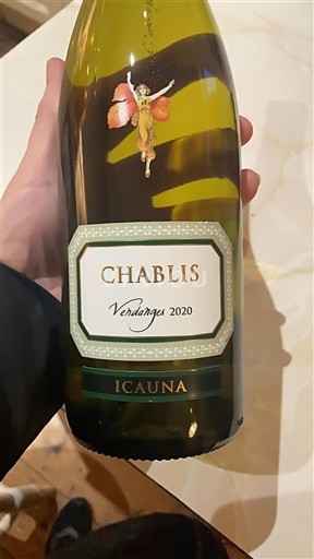 Bourgogne Chablis Icauna Vendanges 2020