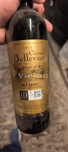 Bordeaux Médoc Château Bellevue 2013
