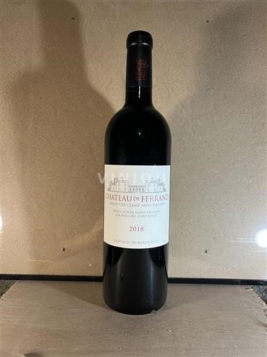 Bordeaux Saint-Émilion Grand Cru Ferrand 2018