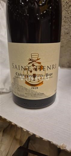 Rhônetal Châteauneuf-du-Pape Saint Henri 2020