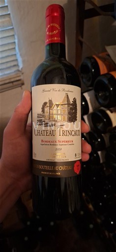 Bordeaux Bordeaux Supérieur Château Trincaud 2020