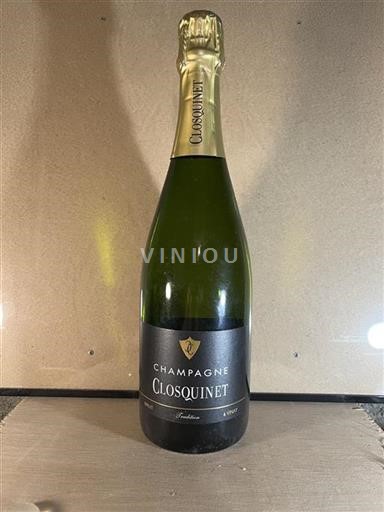 Champagne Champagner Closquinet Tradition Ohne Jahrgang