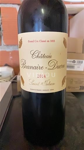 Bordeaux Saint-Julien Grand Cru Branaire-Ducru 2014
