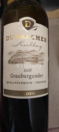 Baden No especificado Durbacher Kochberg 2018