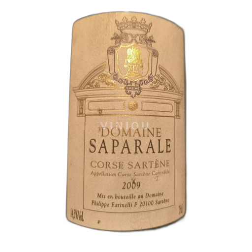 Corsica Niet gespecificeerd Domaine Saparale 2009