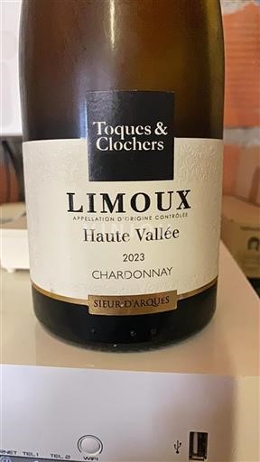 Vin Blanc sec Toques & Clochers Sieur Arques 2023 France Languedoc Limoux AOC