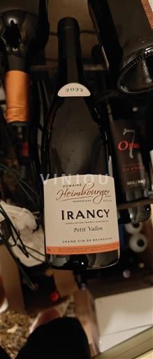 Bourgogne Irancy Domaine Heimbourger Petit Vallon 2022