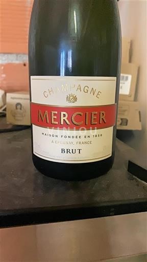Vin Effervescent Blanc brut Brut Mercier Non millésimé France Champagne AOC