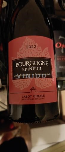Borgoña Borgoña Epineuil Cabot Gerald 2022