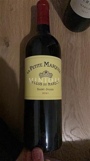Bordeaux Saint-Julien Clos du Marquis La Petite Marquise 2021