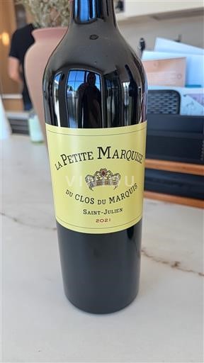 Bordeaux Saint-Julien Clos du Marquis La Petite Marquise 2021