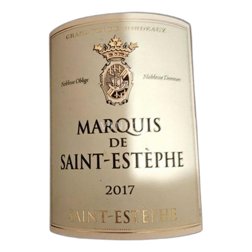 Bordeaux Saint-Estèphe Marquis de Saint-Estèphe 2017 2017