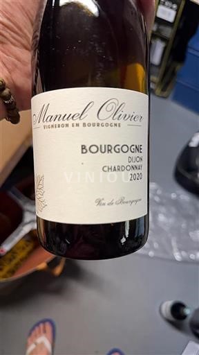 Bourgogne Manuel Olivier Dijon Chardonnay 2020