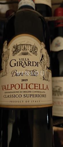 Benátsko Valpolicella Villa Girardi Bure Alto 2019
