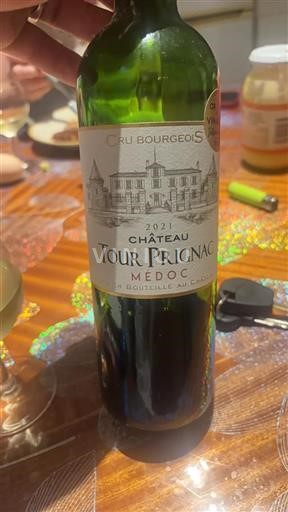 Bordeaux Médoc Cru Bourgeois Tour Prignac 2021