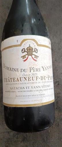 Rhônedalen Châteauneuf-du-Pape Domaine Père Yannoul 2021