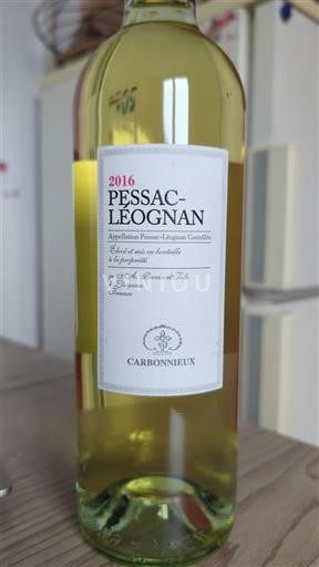 Bordeaux Pessac-Léognan Carbonnieux 2016