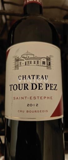 Bordeaux Saint-Estèphe Cru Bourgeois Château Tour de Pez 2012