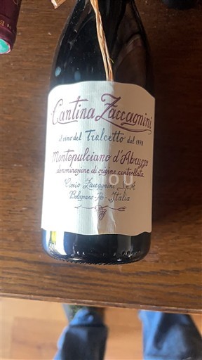 Abruzzo Montepulciano d'Abruzzo Cantina Zaccagnini Tralcetto 2022