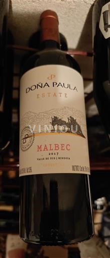 Mendoza Thung lũng Uco Doña Paula Estate 2017
