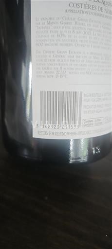 Rhônedalen Costières-de-Nîmes Château Grand Escalion Safranée 2023