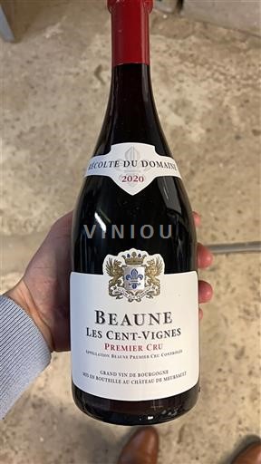 Burgundsko Beaune Premier Cru Château Meursault Les cent vignes 2020