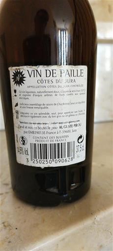 Jura Côtes-du-Jura Auguste Pirou 2012
