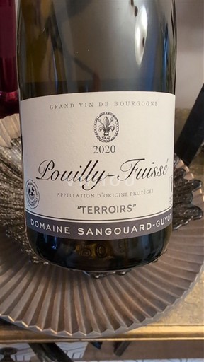 Bourgondië Pouilly-fuissé Domaine Sangouard-Guyot Terroirs 2020