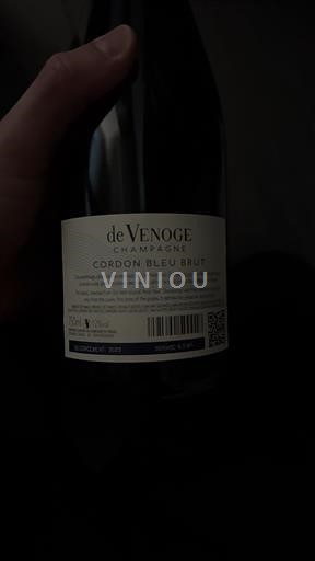 Champagne Sâm-panh Venoge Cordon Bleu Brut 2022