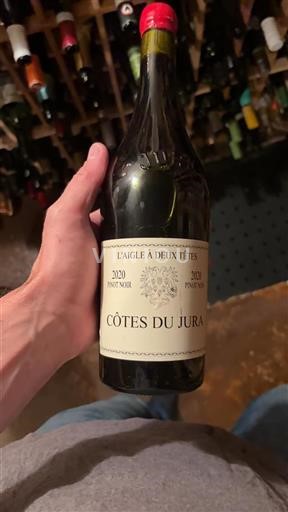 Jura Côtes-du-Jura L'Aigle à Deux Têtes Pinot Noir 2020