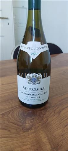 Bourgondië Meursault Château Meursault Clos des Grands Charrons Monopole 2020