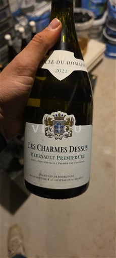 Burgundy Meursault Premier Cru Château Meursault Les Charmes Dessus 2022