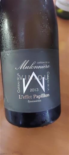 Valle della Loira Savennières Château La Mulonnière L'effet Papillon 2013